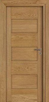 Dřevo,INTERIÉROVÉ DVEŘE DOORSY, model BERGAMO P, dekor DSW 4