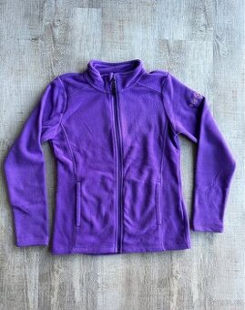 Fleecová mikina Crivit, vel. 146-152, NOVÁ, fialová