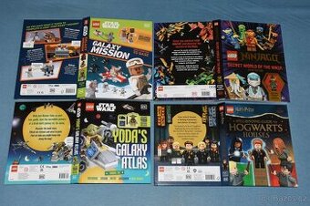 Lego Knihy (Star Wars, Ninjago, Harry Potter) (bez figurek)