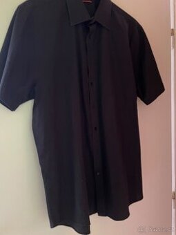 Pěkná černá značková košile Pierre Car din