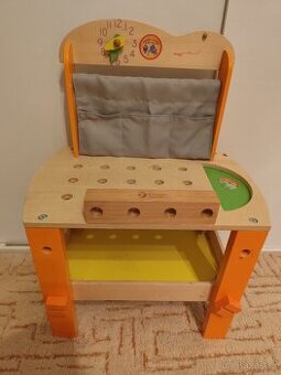 Dětský pracovní stůl ponk dřevěný Classic World