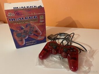 Ovladač pro Playstation 1 / 2 - Červený