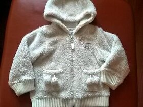 NEXT-chlupatá mikina vel. 86-92