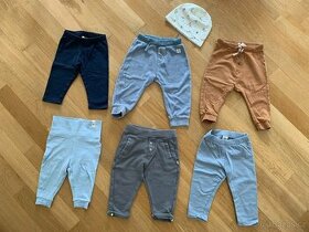 Značkové kalhoty Lindex 6 ks 68