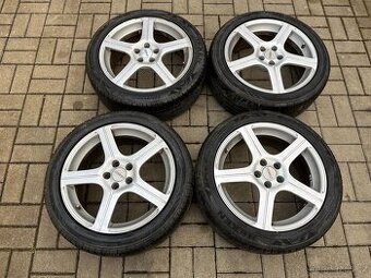 4x alu disky 5x100 R17, letní pneu