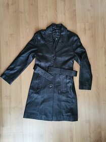 Kožený kabát dámský