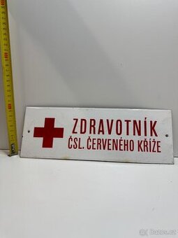 Retro smaltovaná cedule