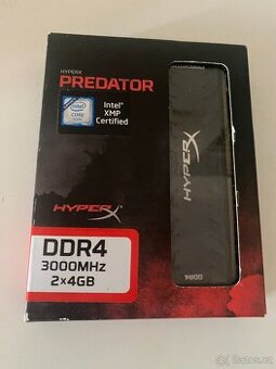 HYPERX PREDATOR DDR4 2x4GB 3000Mhz