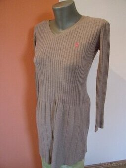 Úpletové šaty zn. Ralph Lauren