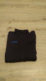 Černá klučičí mikina KIPSTA vel. 140/146