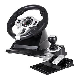 Herní volant s pedály a řazením Tracer ROADSTER PC PS3 PS4