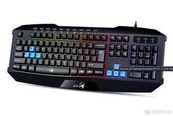 herní USB klávesnice Genius GX Gaming Scorpion K215, CZ/SK