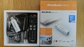 AVerMedia TV TD310 - Externí USB tuner DVB-T2