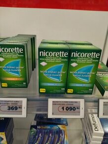 Žvýkací guma Nicorette