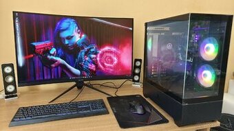 Herní PC ryzen 7600/4070/b650/32DDR5/2TBssd/750w/win11pro