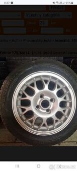 Alu kola skoda felicia R14