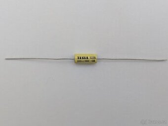 Kondenzátor svitkový 220nF/100V TESLA TC205
