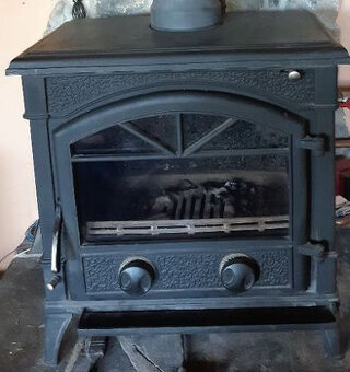 Krbová kamna s výměníkem litina FIRE GIGANTI 14 kW