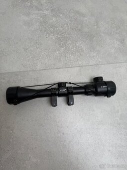 Puškohled 3-9x40E, red cross, Strike