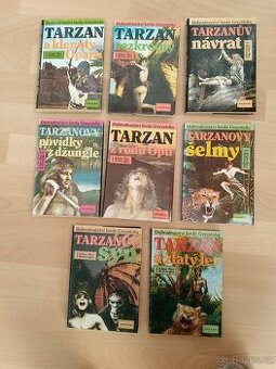 Knihy o Tarzanovi.