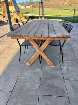 Zahradní stůl Teak - 1