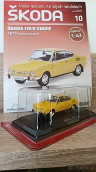 Škoda 110R Coupé 1973 DeAgostini 1:43 č.10