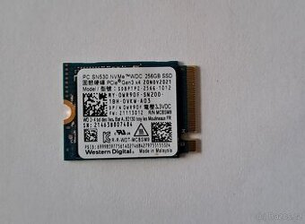 NVMe disk Western Digital PC SN530 256 GB - 1