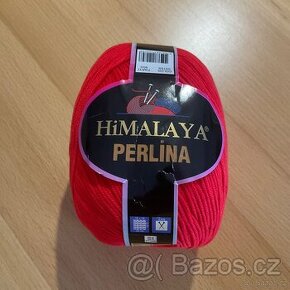 10dkg pletací příze Himalaya Perlina- červená