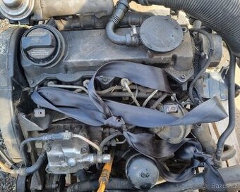 Vw Bora1.9tdi,81kw,ASV,2003,230tkm,kompletní motor