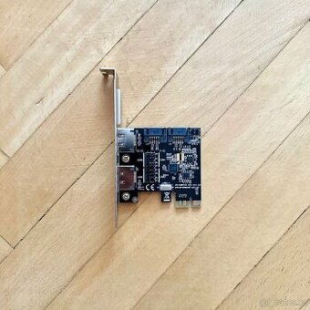 Axagon PCES-SA4 2x SATA III + 2x eSATA PCIe řadič ASM1061