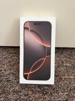 Apple iPhone 16 Pro 128gb Desert. Rok zaruka, 100% baterie.