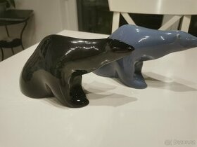 Predám porcelánové sošky medveďov