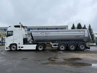 Železný,sklopný návěs,sklápěcí,sklopka HARDOX 28m3 REISCH