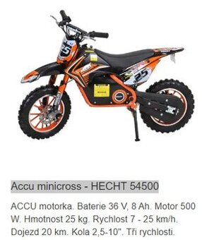 minicross - HECHT