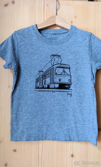 Tričko tramvaj T3, LOCO MOTIF vel. 110, nové