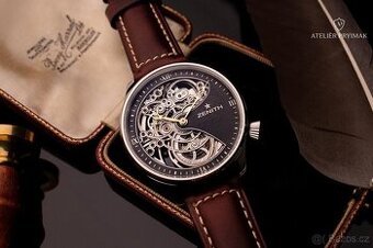 Starožitné Skeletové Hodinky ZENITH "GALAXIE"