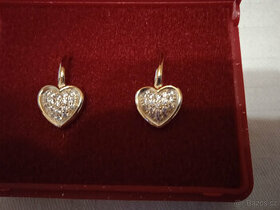 STŘÍBRNÉ NAUŠNICE - SRDÍČKA