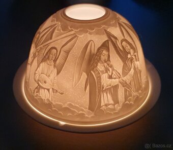 Porcelánový svícen