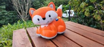 Hrající, svítící a jezdící liška Fischer Price top stav