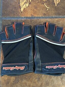 Harley Davidson dámské motorkářské rukavice bez prstů vel. S
