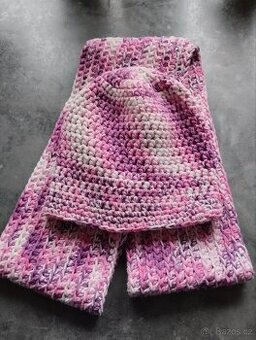 Dámská čepice a šála