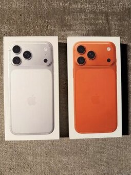 iPhone 17 Pro MAX 256 GB orange, silver, nový 2 r. záruka