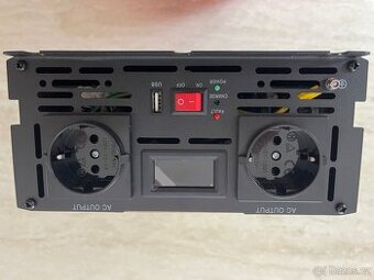 ROGERELE Sinusový měnič napětí REP2000-24, 2000W, 24V, USB