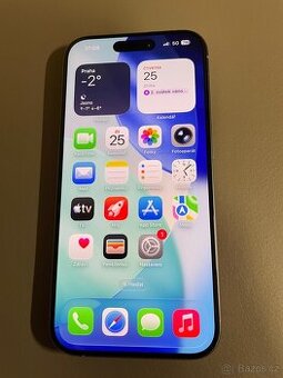 Apple iPhone 15 Pro, 128GB, TOP stav