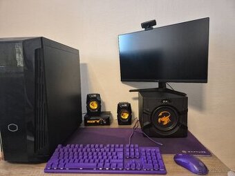 Herní PC SET – komplet (PC + monitor + příslušenství)