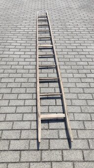 Prodám 3 dřevěné žebříky