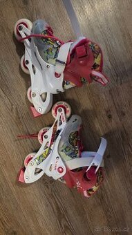 Dětské svítící kolečkové brusle vel. 26-29