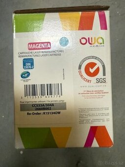 Toner OWA pro HP / Canon – 2800 stran – CC533A / (Magenta)