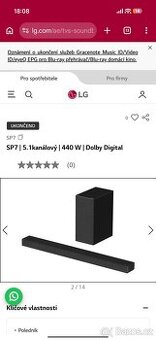 Sound Bar LG 5.1
