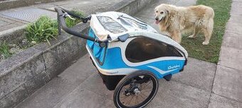 Qeridoo KidGoo 2 s kotoučovými brzdami - vozík za kolo